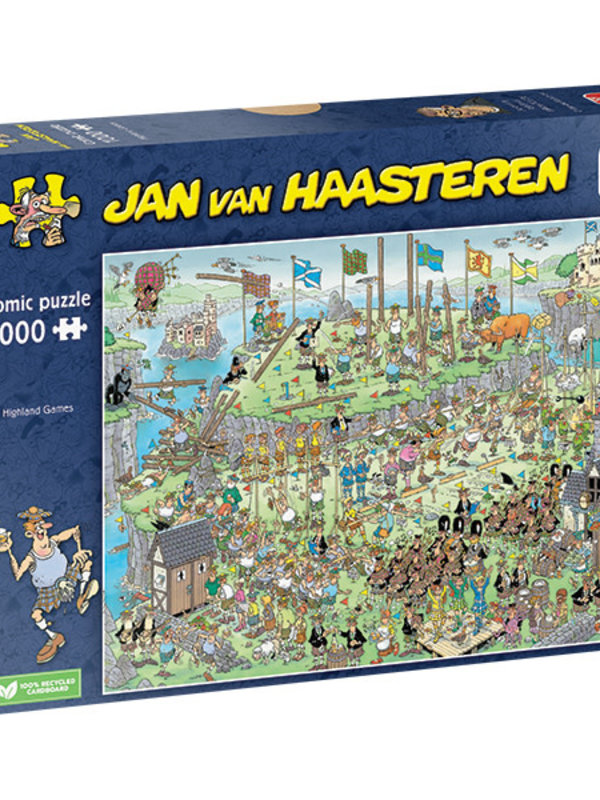 Jumbo Jan van Haasteren Highland Games 1000pc Puzzle