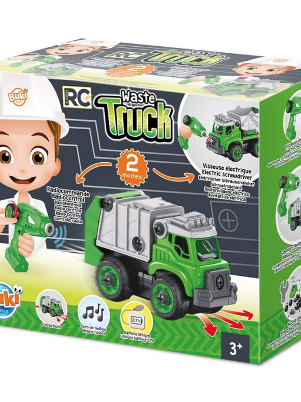 Buki RC Garbage Truck 2-in-1