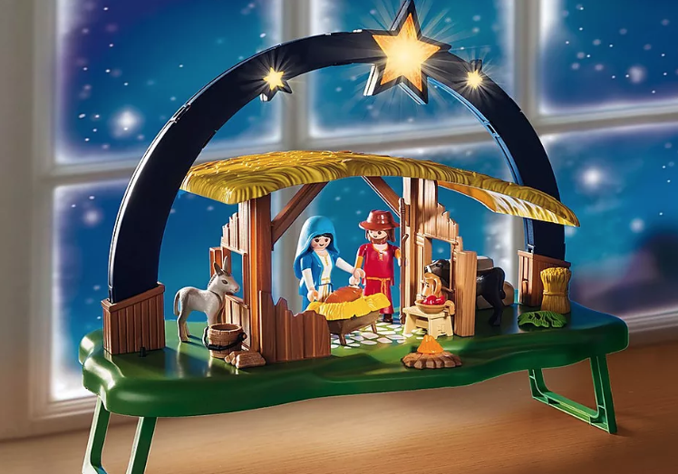 Playmobil® Illuminating Nativity Manger