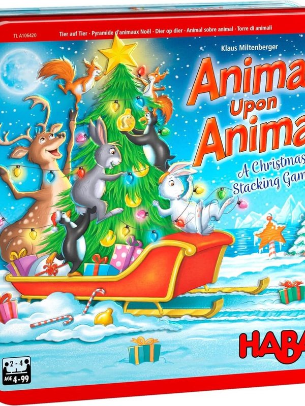 HABA Animal Upon Animal Christmas Edition