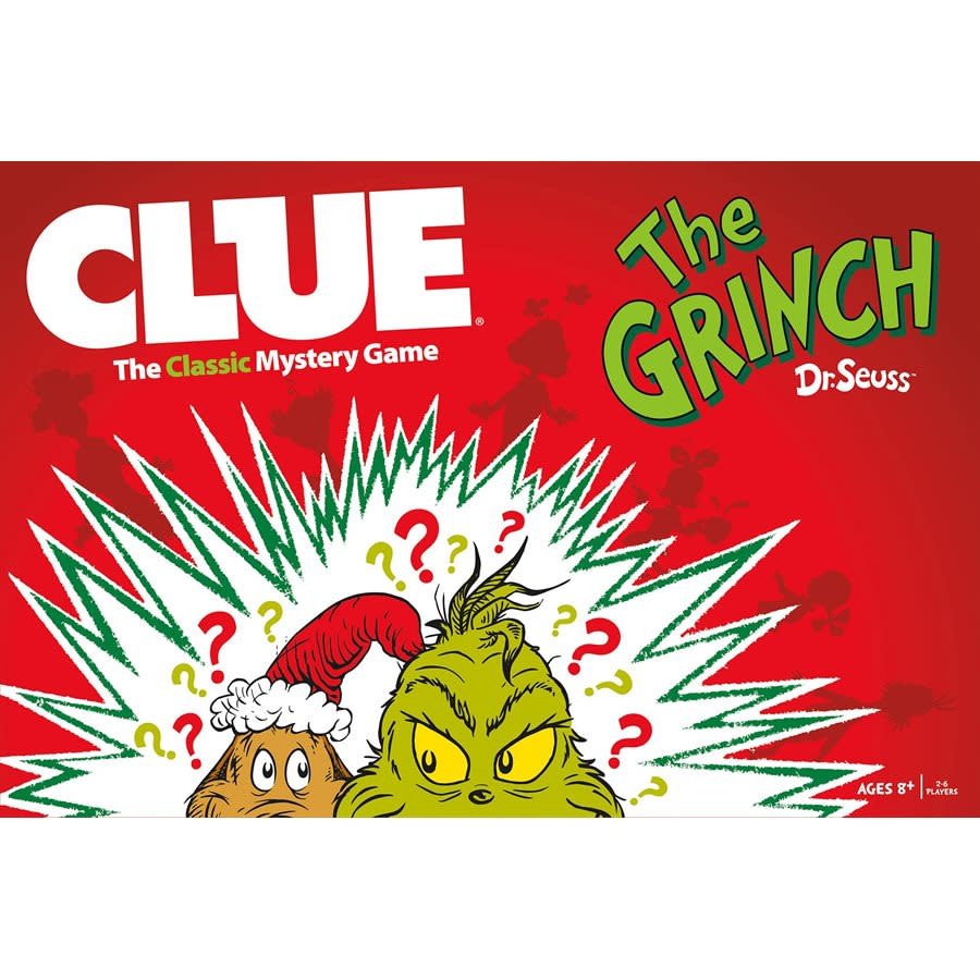 The Grinch Dr. Seuss CLUE Boardgame