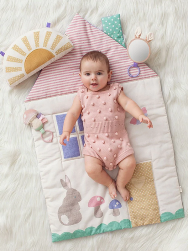 Itzy Ritzy RITZ TUMMY TIME-COTTAGE PLAYMAT