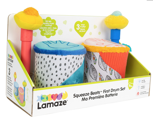 Lamaze Squeeze Beats First Drum Set