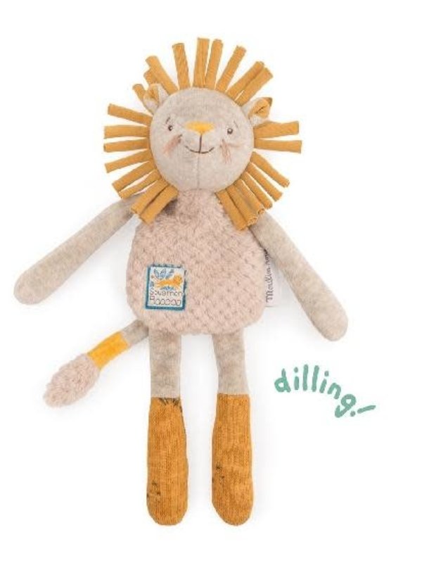 Moulin Roty Baby Comforter Lion Rattle