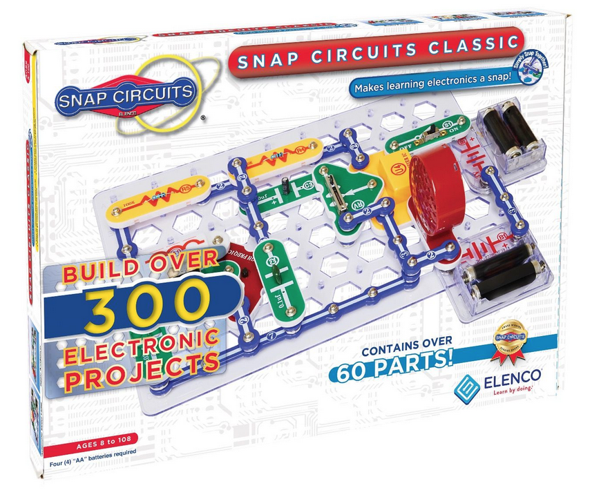 Snap Circuits Classic 300 Experiments Owls Hollow Toys & Games