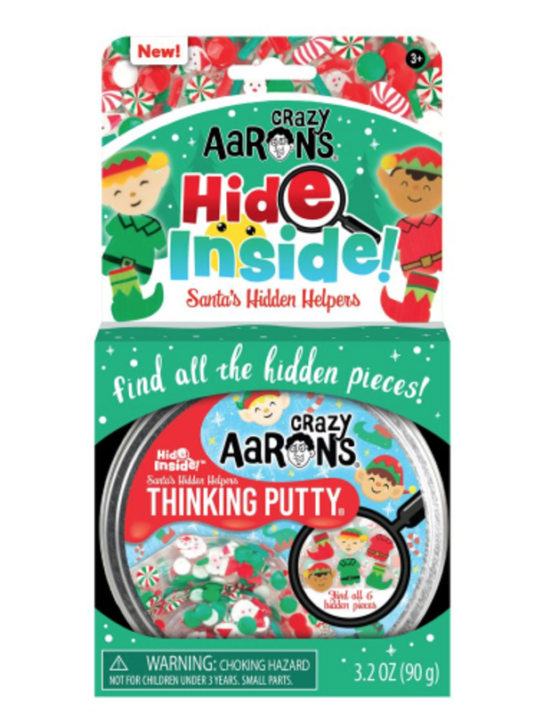 Crazy Aaron's Crazy Aaron's Thinking Putty Santa's Hidden Helpers