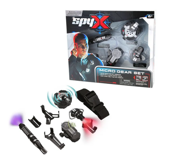  SpyX / Micro Gear Set - 4 Real Spy Toys Kit +