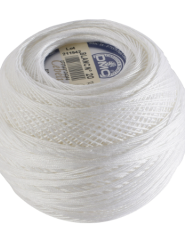DMC DMC Cebelia Crochet Cotton 167G # 20 - Blanc/White