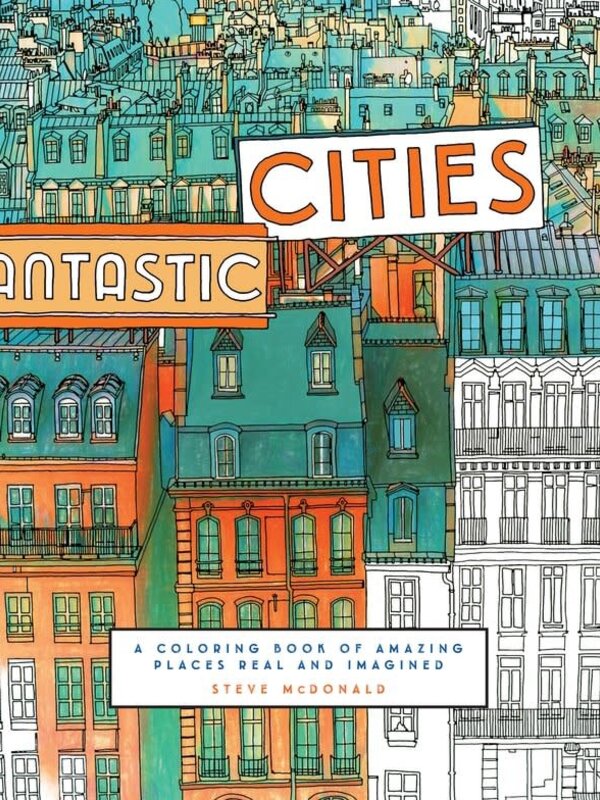 Chronicle Books Fantastic Cities: A Colouring Book