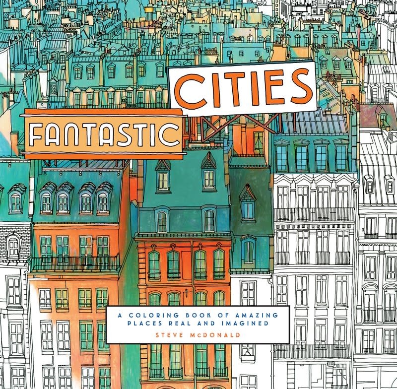 Fantastic Cities: A Colouring Book
