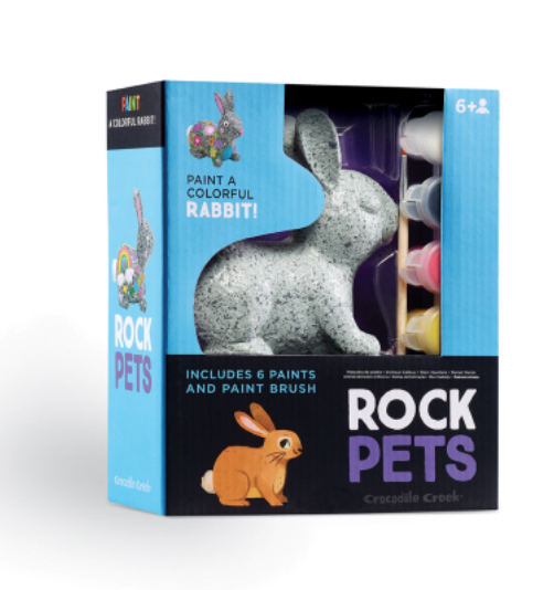 ROCK PETS Paint  A Colourful  Rabbit