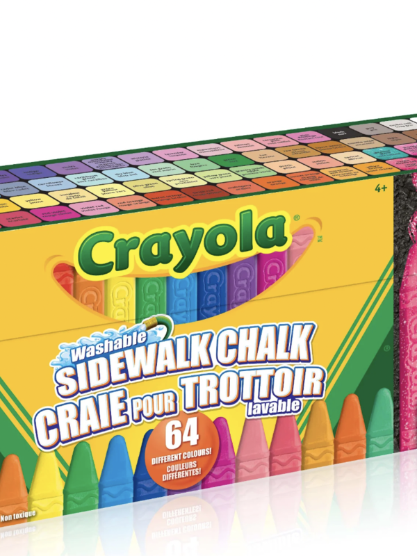Crayola Sidewalk Chalk 64ct
