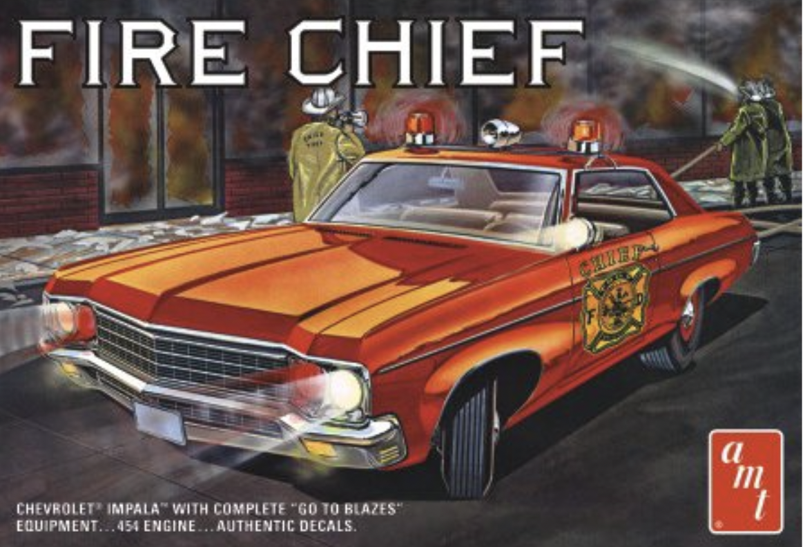 1970 Chevy Impala-Fire Chief