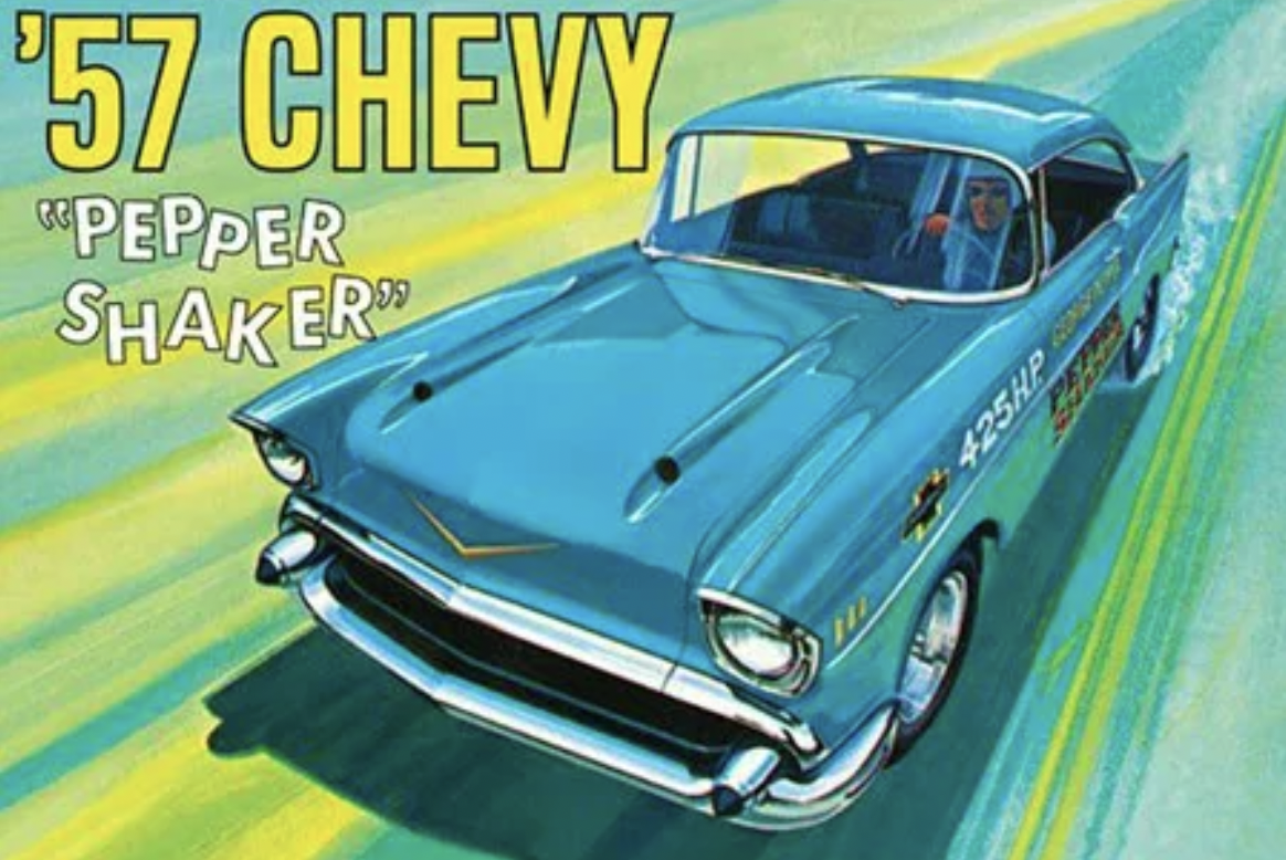 57 Chevy Pepper Shaker