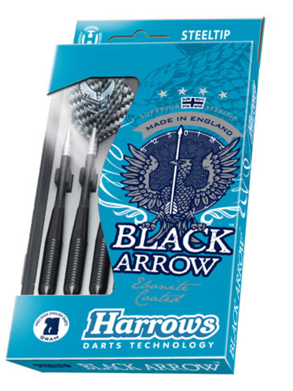Harrows DARTS - BLACK ARROW - RINGED - 22GR