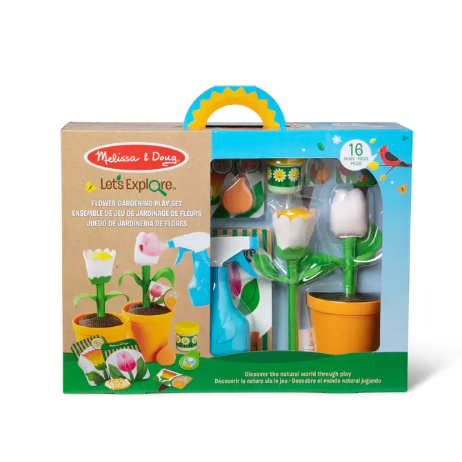 Let's Explore Flower Gardening Playset