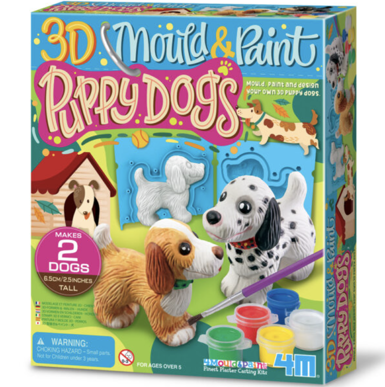 3D Mould & Paint Puppies