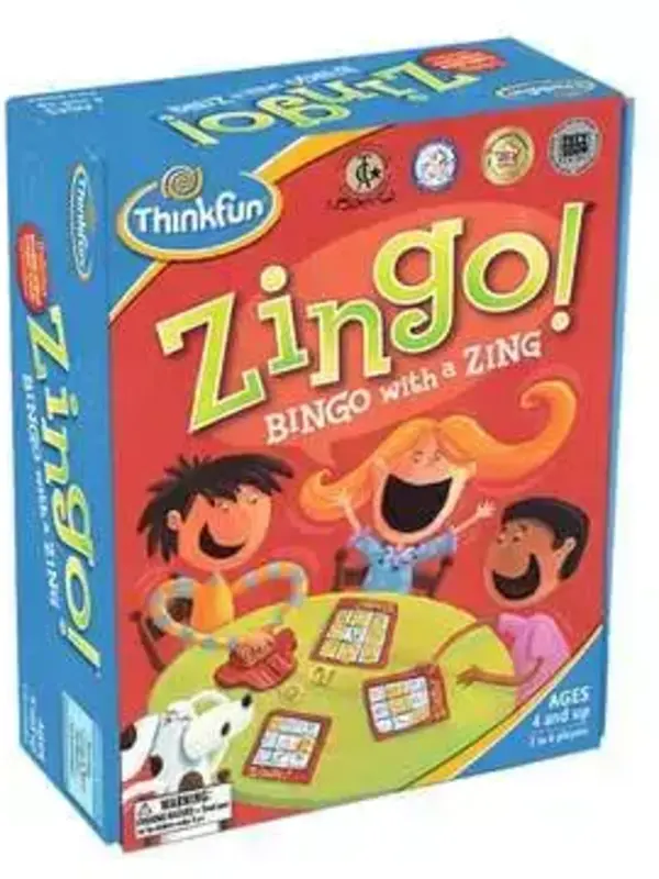 Think Fun Zingo! Bingo with a Zing