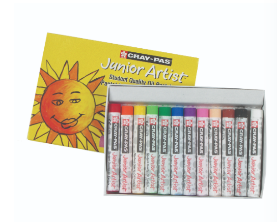 Cray-Pas Jr Oil Pastels Set 12pc