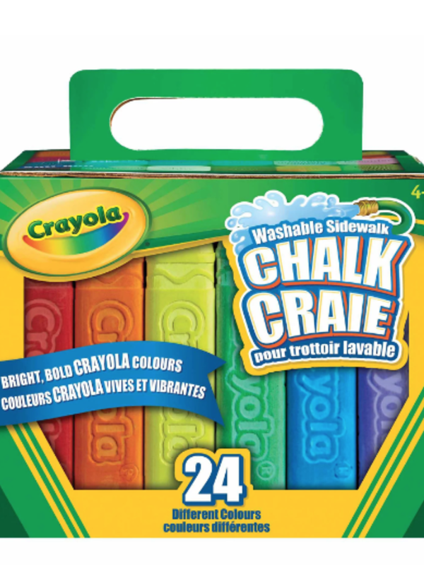 Crayola Sidewalk Chalk 24pc