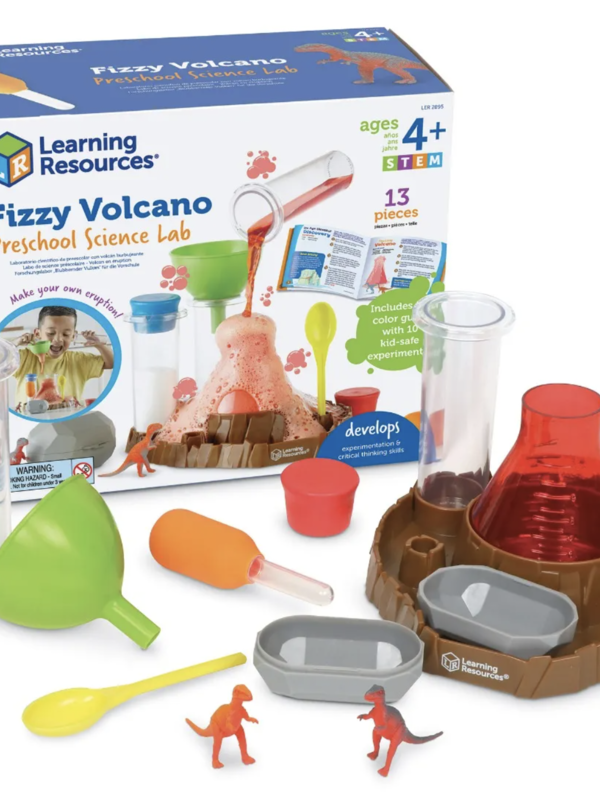 Fizzy Volcano Preschool Science Lab