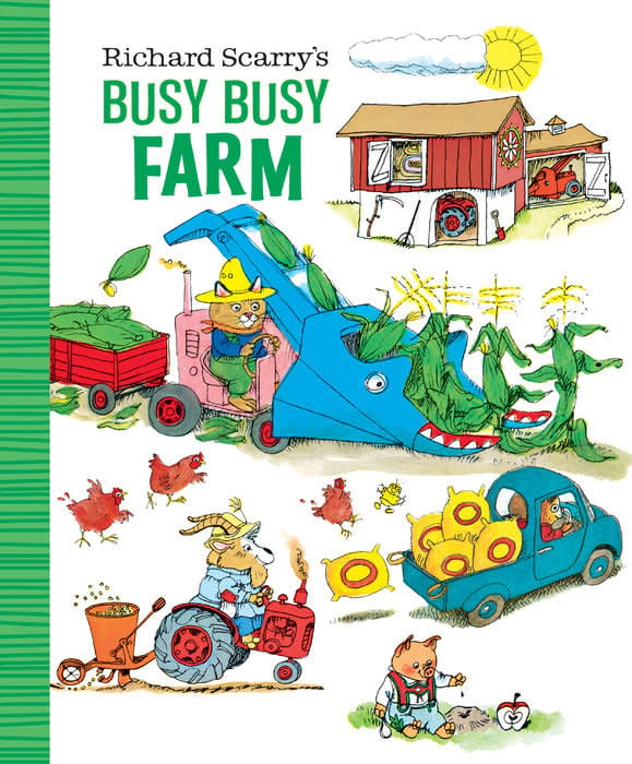 Richard Scarry's Busy Busy Farm Board Book