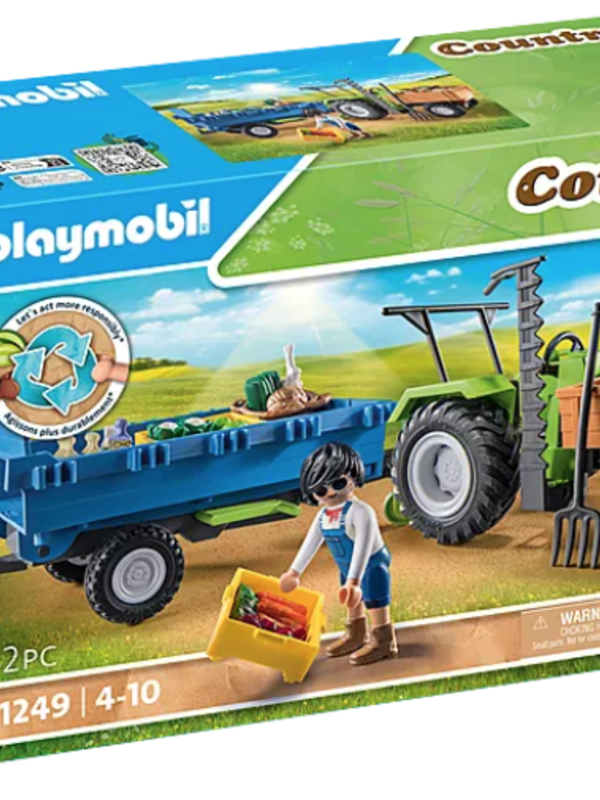 Playmobil® Harvester Tractor With Trailer