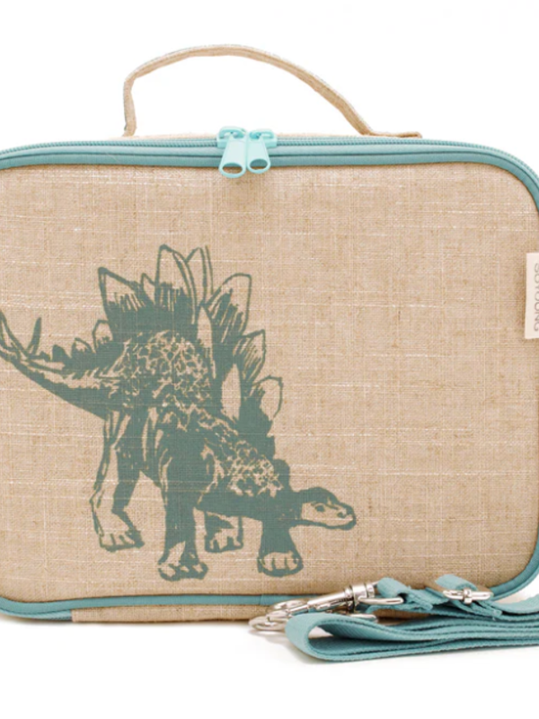 so young So Young Green Stegosaurus Lunch Box