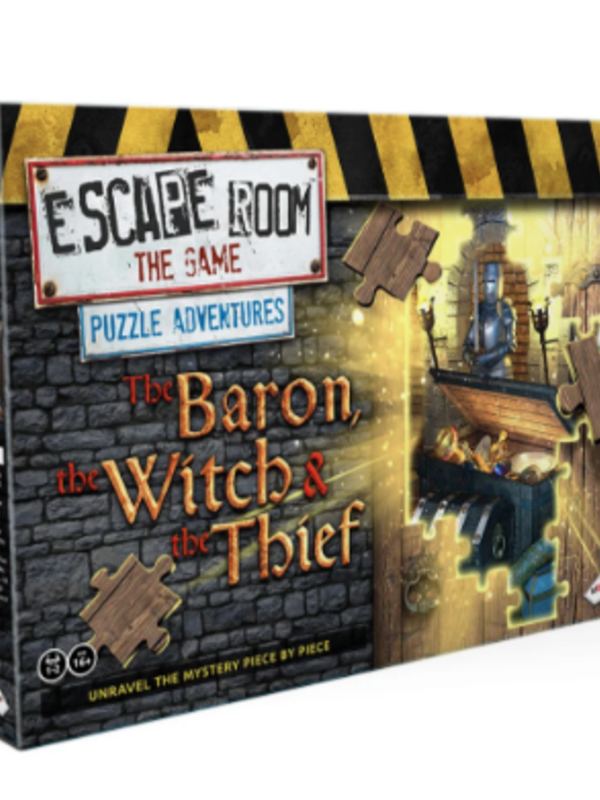 Identity Games ESCAPE ROOM THE GAME Puzzle Adventures - The Baron, The Witch & The Thief