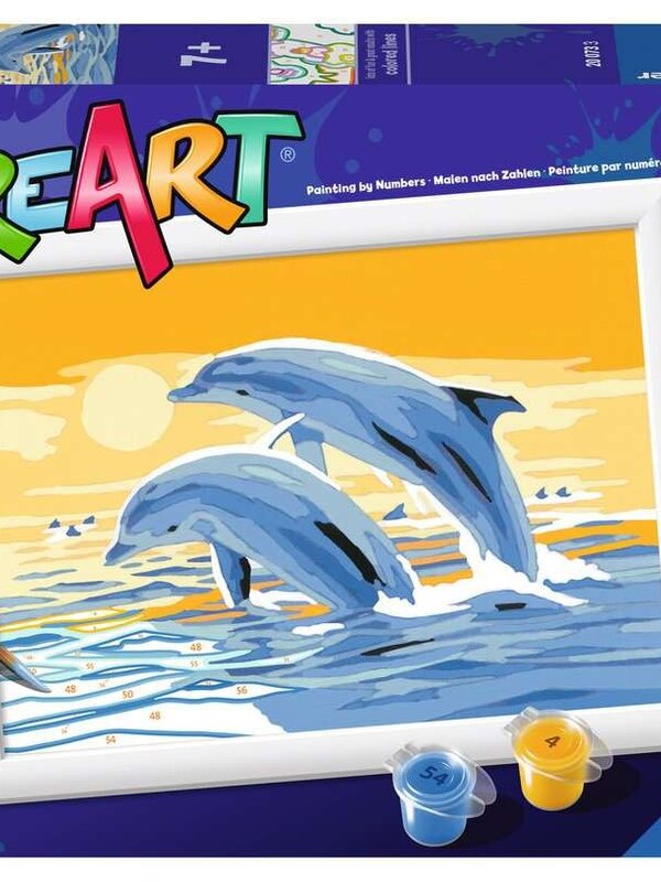 Ravensburger Delightful Dolphins Creart