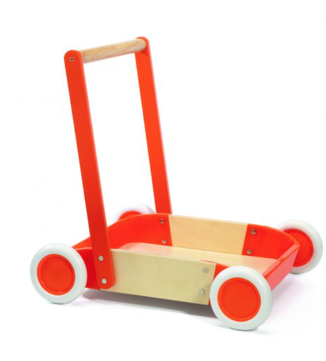 Djeco Orange/Red Trott'it Walking Toy