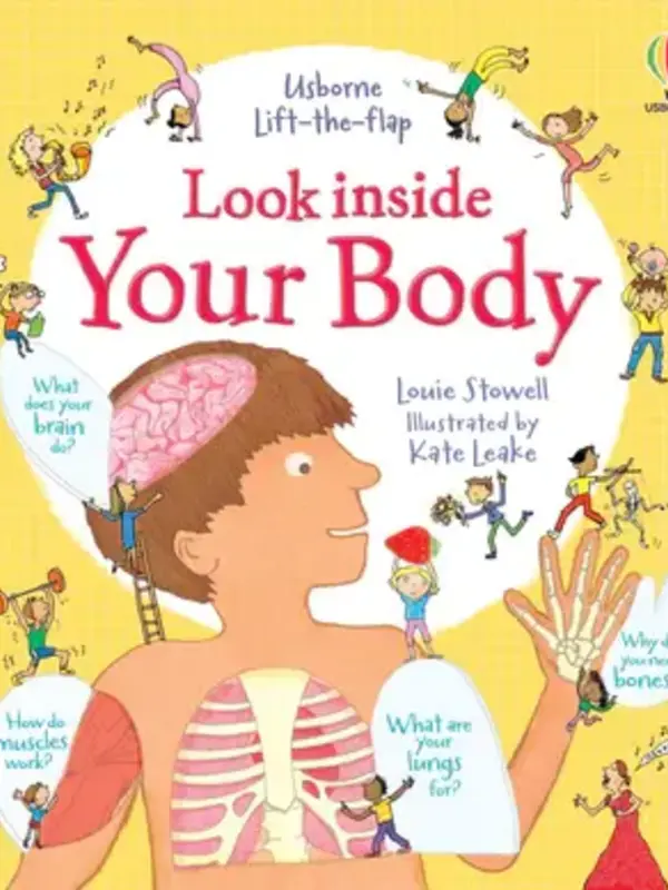 Usborne Look Inside Your Body - lift the flap book