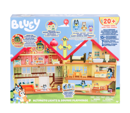 BLUEY Lights & Sounds Playhouse