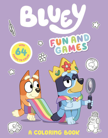 Bluey Colouring Book