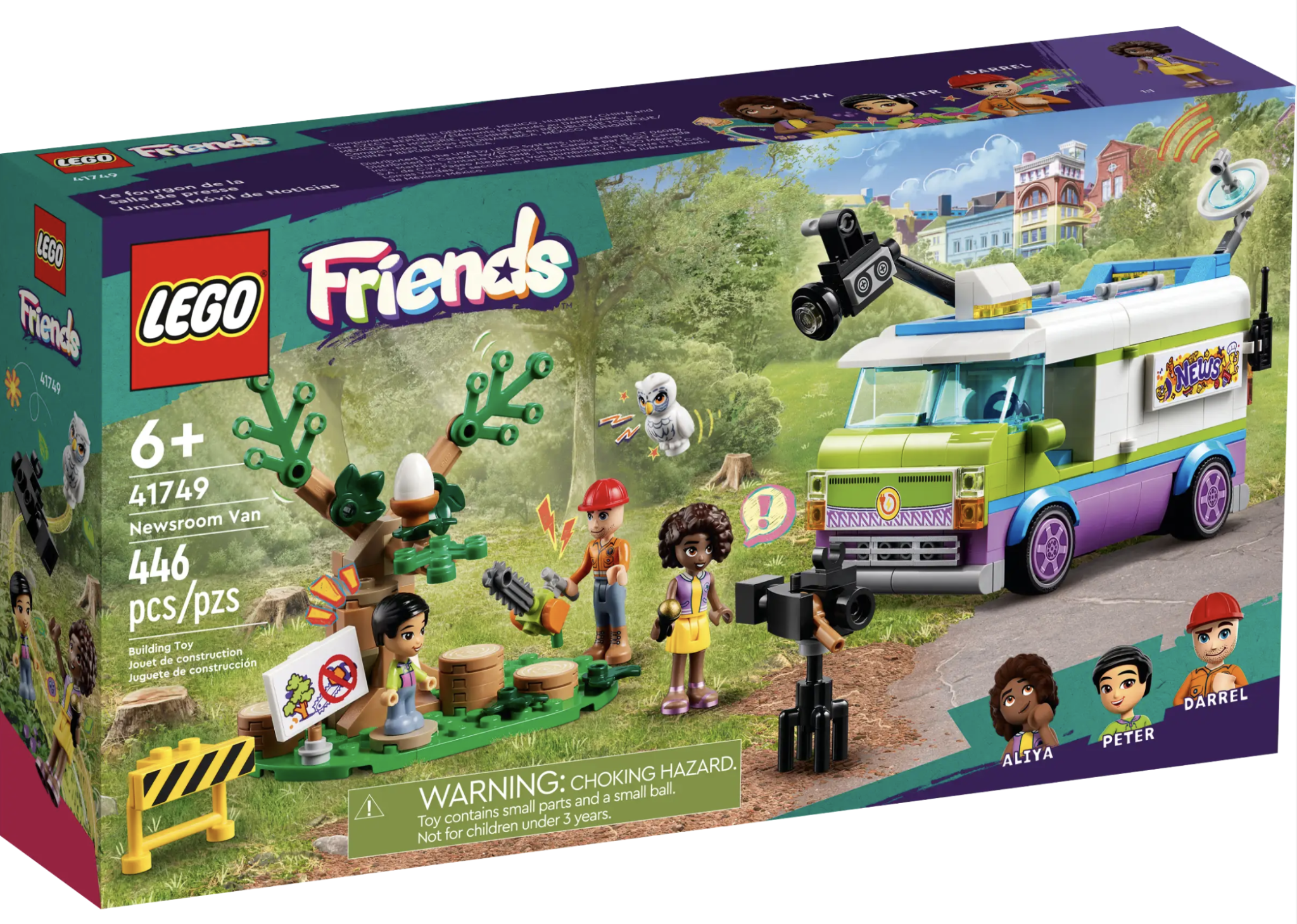 LEGO® Friends Newsroom Van