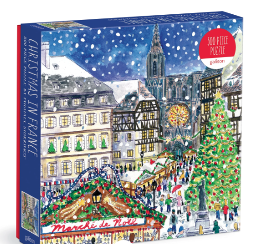 Michael Storrings Christmas in France 500pc Puzzle