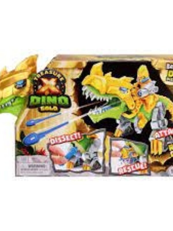 Treasure X Dino Gold Battle Rex Dino Dissection