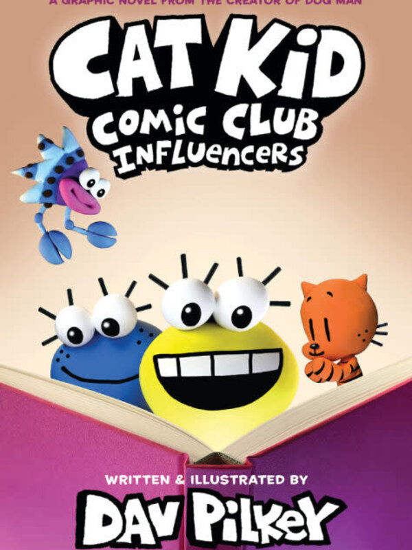 Scholastic CAT KID Comic Club #5 Influencers