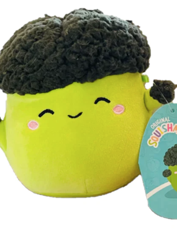 Squishmallows- Vegetable Squad 5", Broccoli