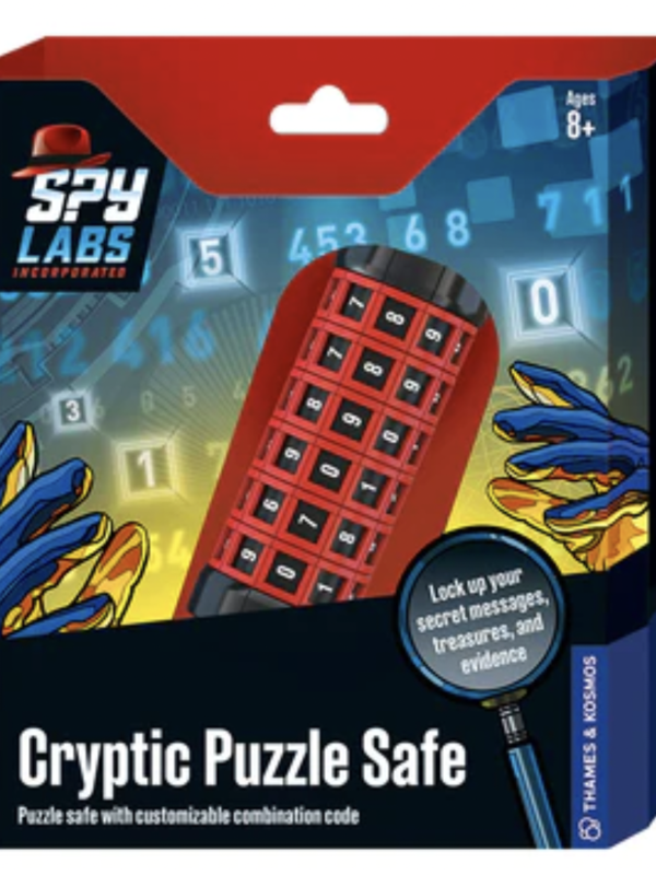 Thames & Kosmos Spy Labs Cryptic Puzzle Safe