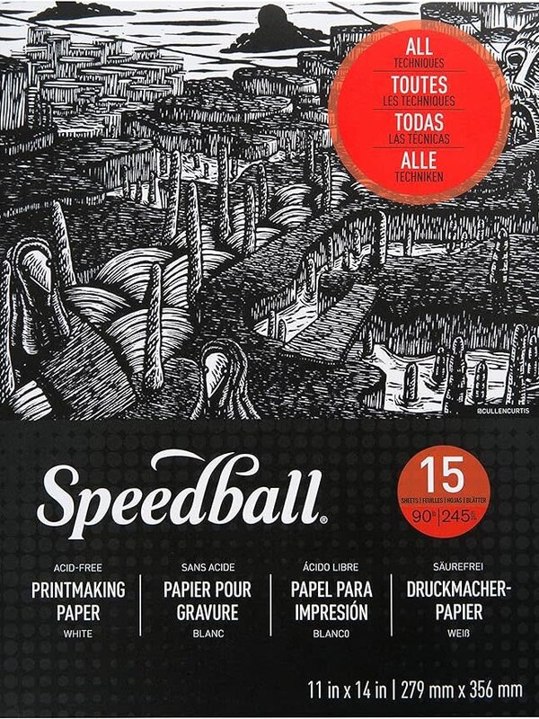 Speedball Speedball Printmaking Paper 11x14 15sh 90lb
