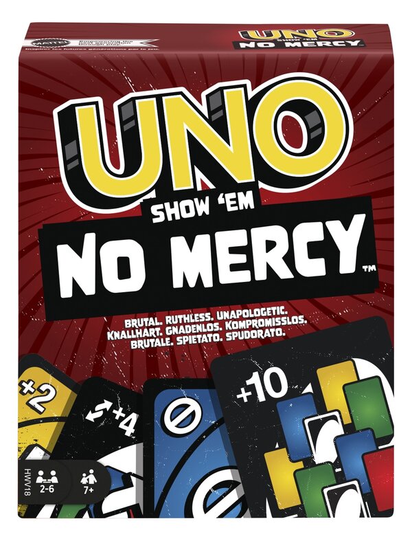 Mattel Uno - Show 'Em No Mercy