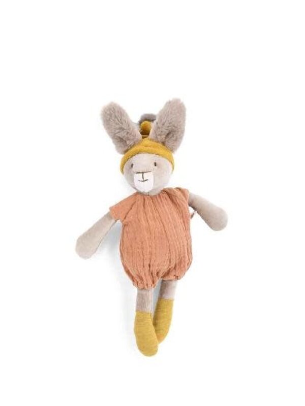 Moulin Roty Trois Petits Lapins Clay Rabbit LIttle Soft Toy
