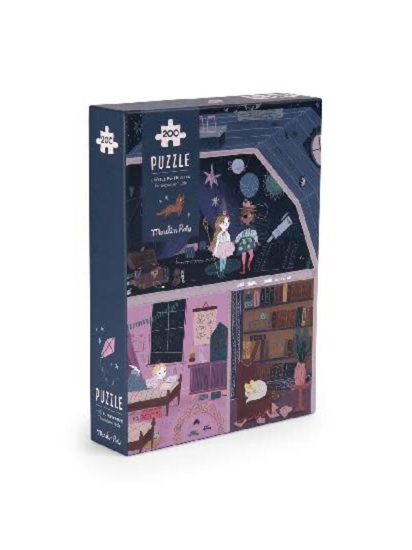 Moulin Roty Townhouse Puzzle 200pc