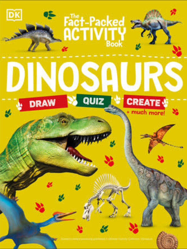 DK The Fast Packed Activity Book DINOSAURS