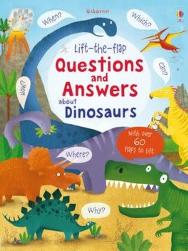 Usborne Lift-The-Flap Questions & Answers about Dinosaurs