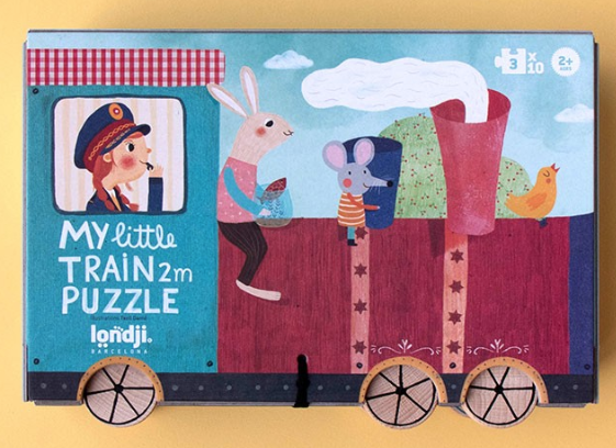 My Little Train 10 x 3pc Puzzle