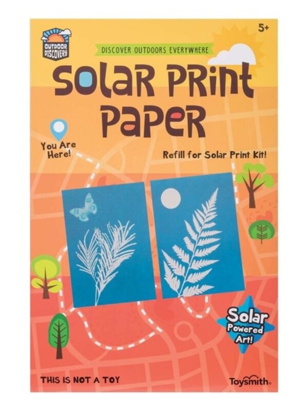 Toysmith Solar Print Paper