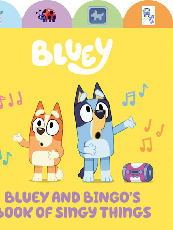 Ludo BLUEY and Bingo's Book of Singy Things - available April 23rd!