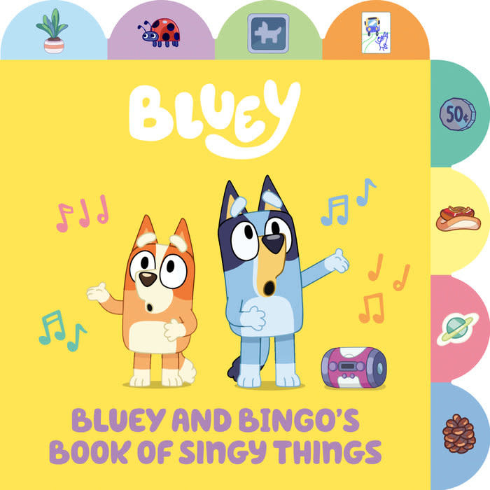 BLUEY and Bingo's Book of Singy Things - available April 23rd!